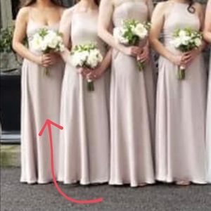 David’s bridal bliss biscotti bridesmaids dress